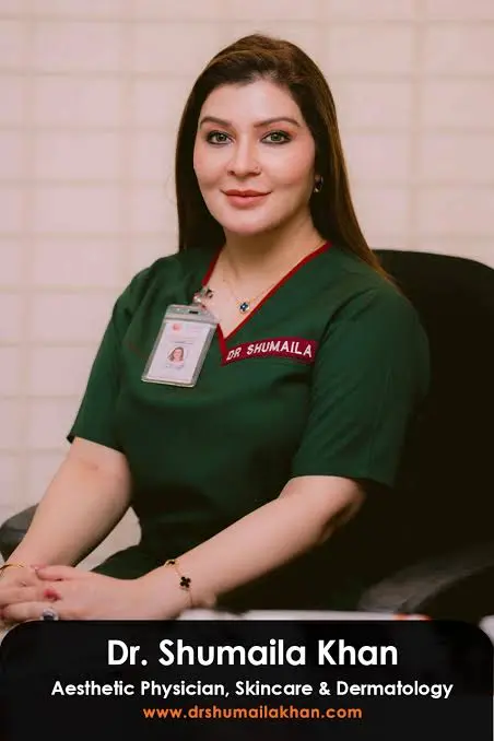 Best skin care specialist in Islamabad. Dr Shumaila Khan