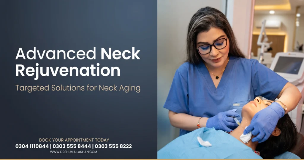 Advanced Neck Rejuvenation in Islamabad - Targeted Solutions for Neck Aging by Dermatologist Dr. Shumaila Khan