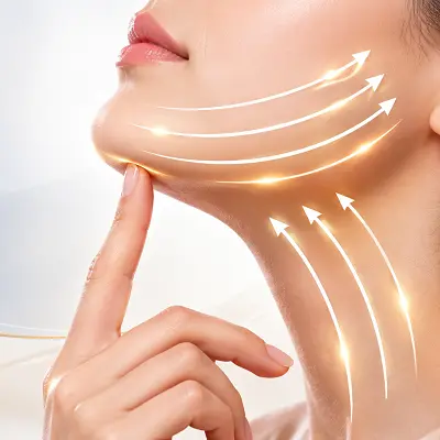 **Alt Text:** HIFU vs thread lift in Islamabad comparison showing non-surgical facial lifting and skin tightening for the jawline, chin and neck at Dermalase Clinic with Dr. Shumaila Khan.